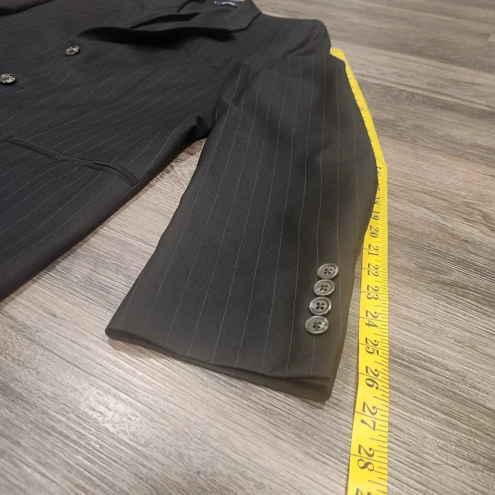 Ralph lauren Pinstripe Blazer Business Suit Jacket Formal‎ Career Coat 41L